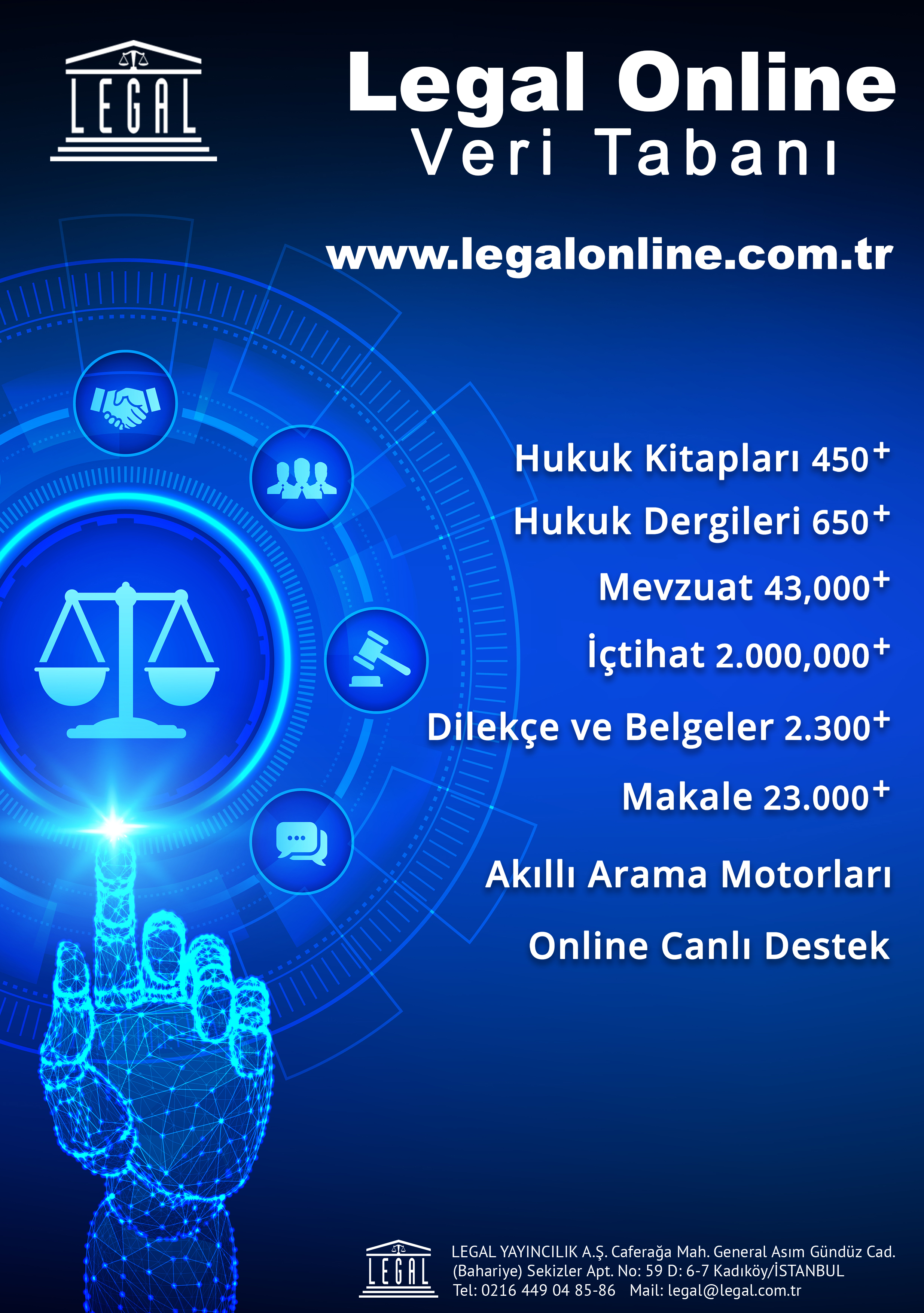 Legal Online Hukuk VT Afiş